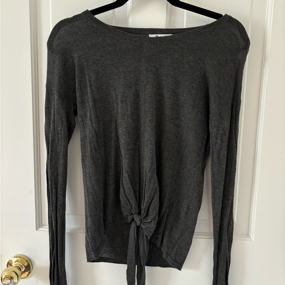 Madewell Sweater with tie